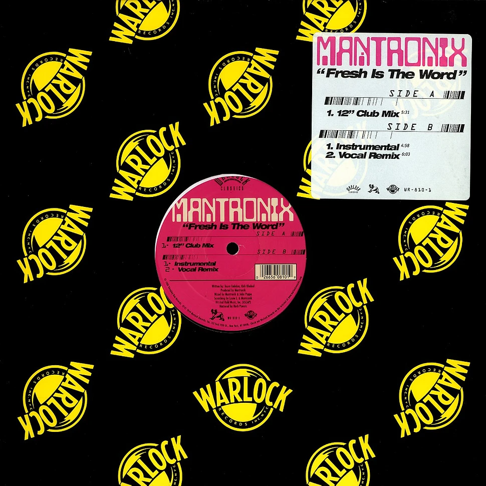 Mantronix - Fresh is the word