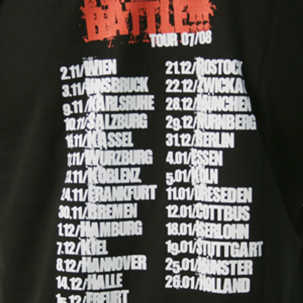 King Orgasmus One - Es gibt kein Battle tour T-Shirt