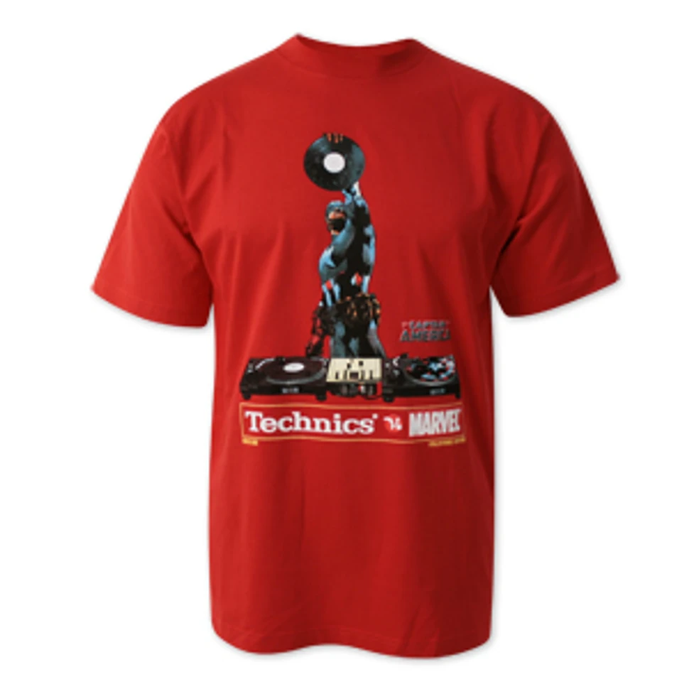 Technics vs Marvel - Captain America T-Shirt