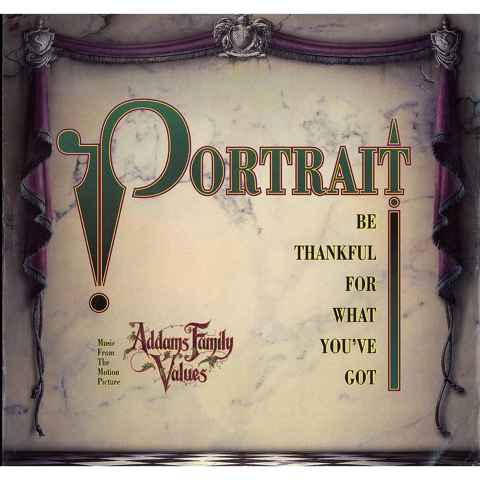 Portrait - Be thankful for what you've got