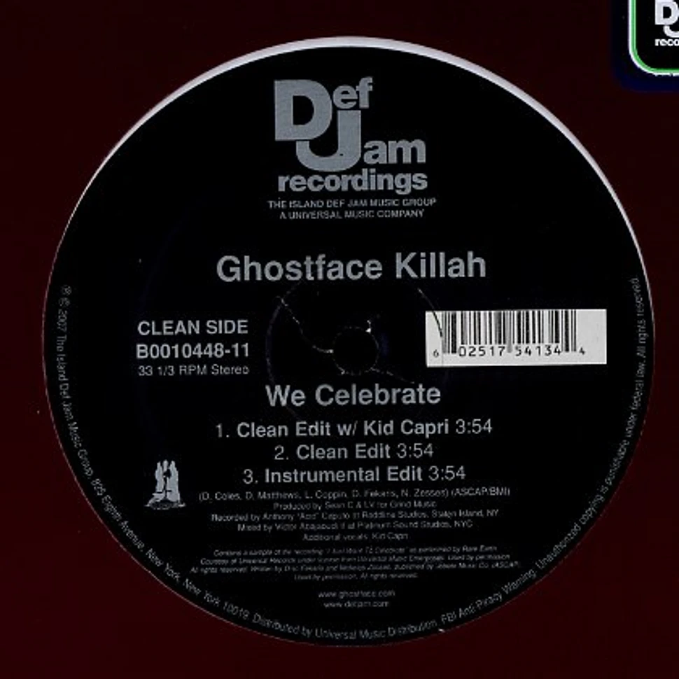Ghostface Killah - We celebrate feat. Kid Capri