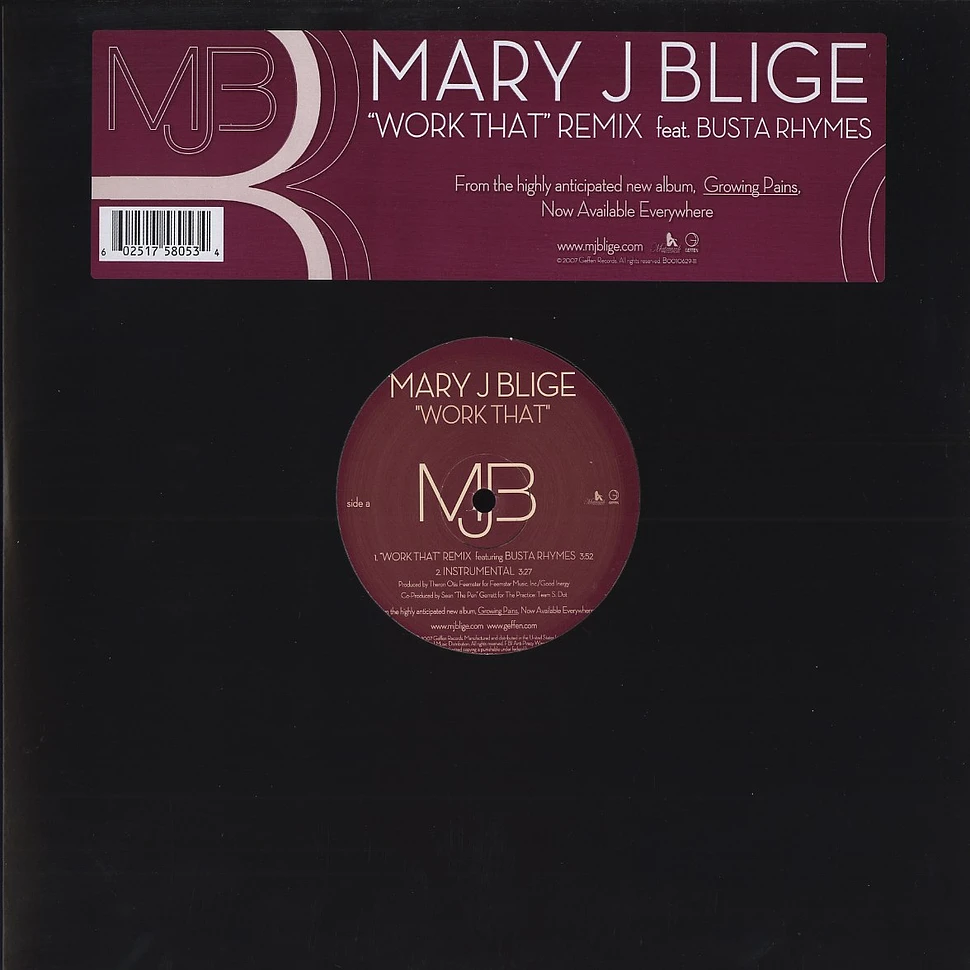 Mary J. Blige - Work that remix feat. Busta Rhymes