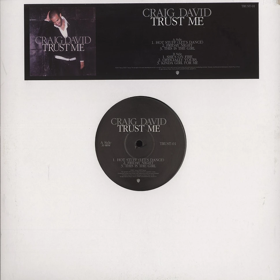 Craig David - Trust me album sampler