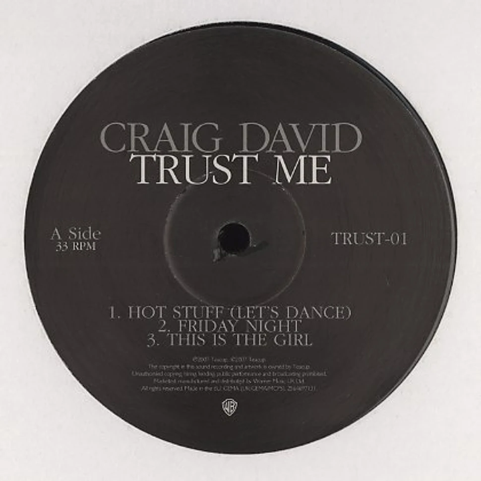 Craig David - Trust me album sampler