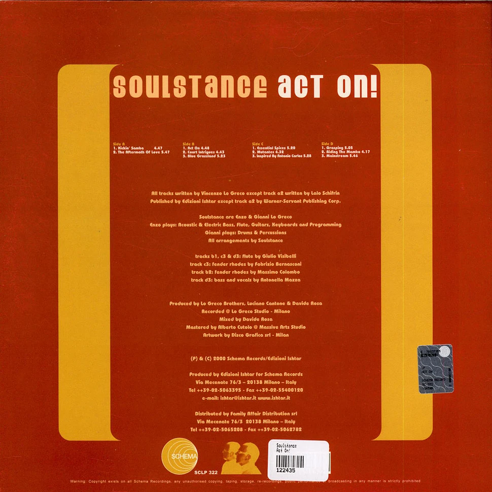 Soulstance - Act On!