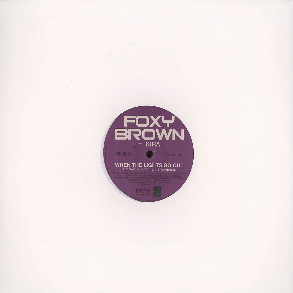 Foxy Brown - When the lights go out feat. Kira