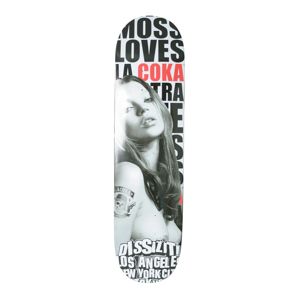 Dissizit! - Skateboard deck - Kate loves La Coka Nostra design