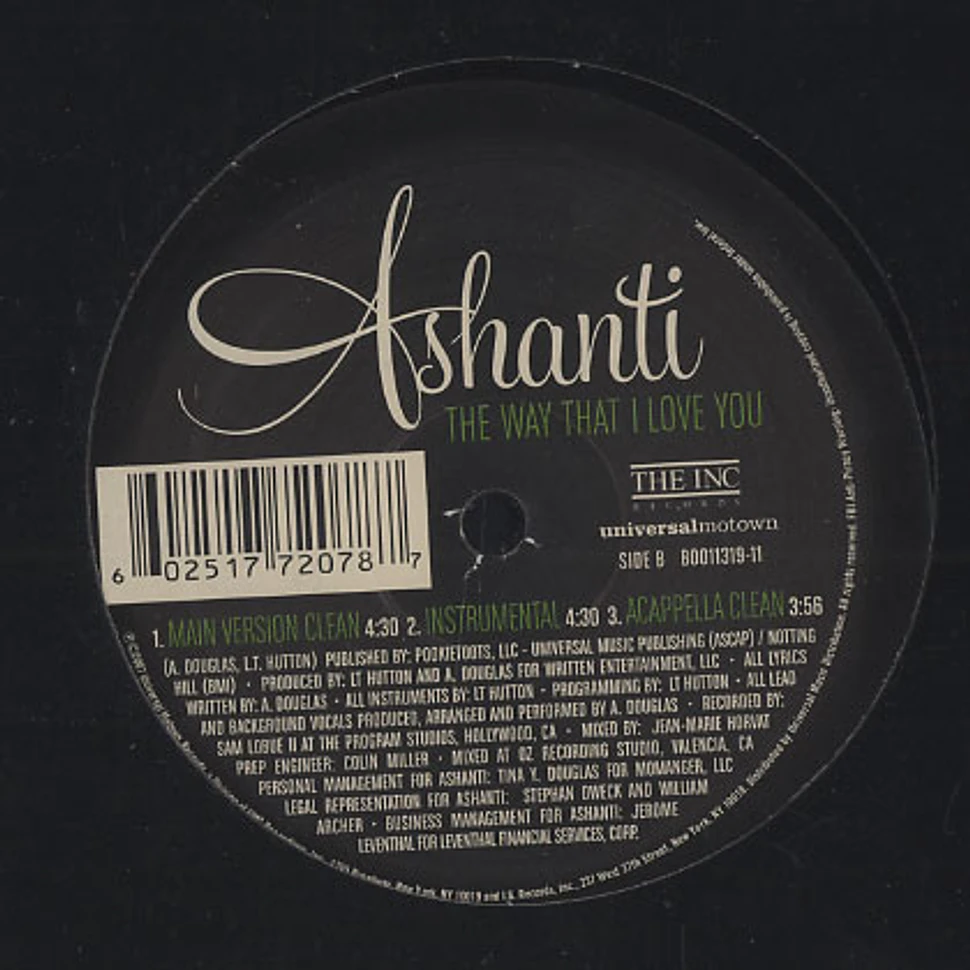 Ashanti - The way that I love you