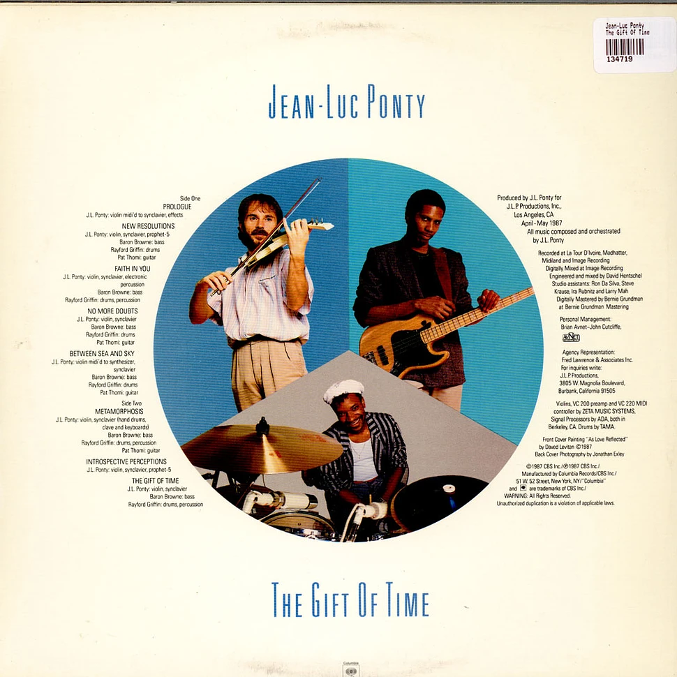 Jean-Luc Ponty - The Gift Of Time