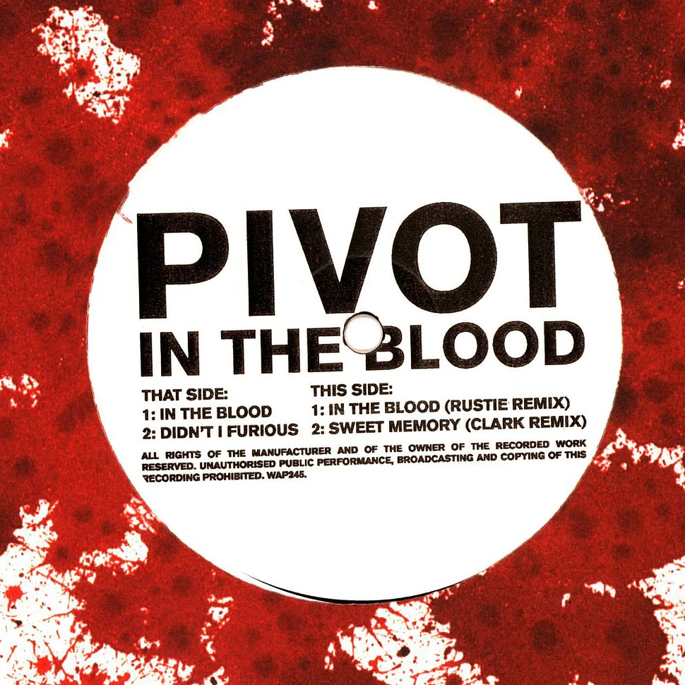 Pivot - In the blood