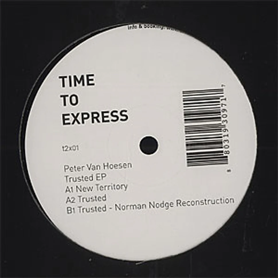 Peter Van Hoesen - Trusted EP