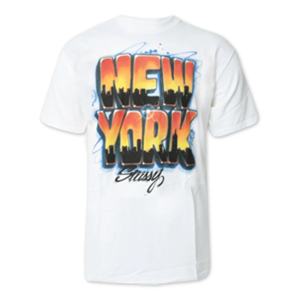 Stüssy - Air brushed New York T-Shirt