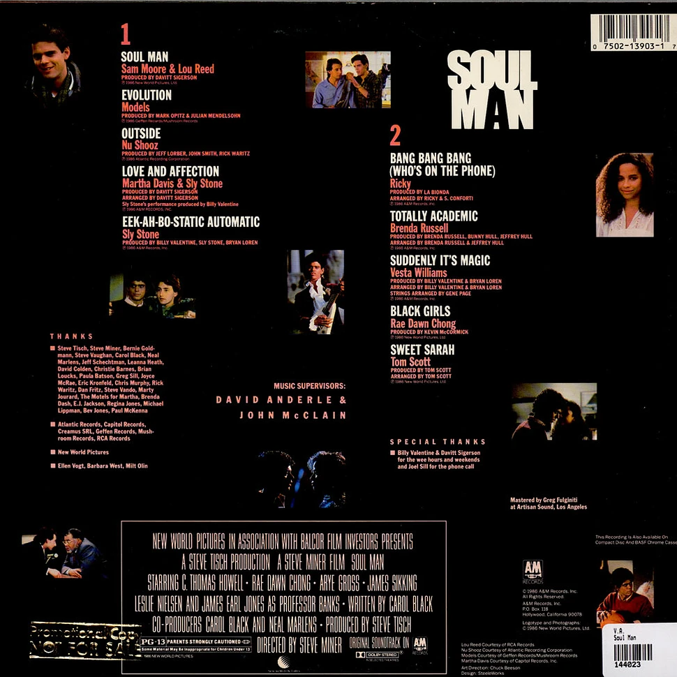 V.A. - Soul Man (Original Motion Picture Soundtrack)