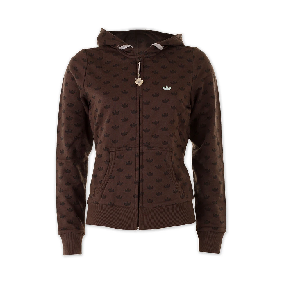 adidas - PB soft fleece zip-up hoodie