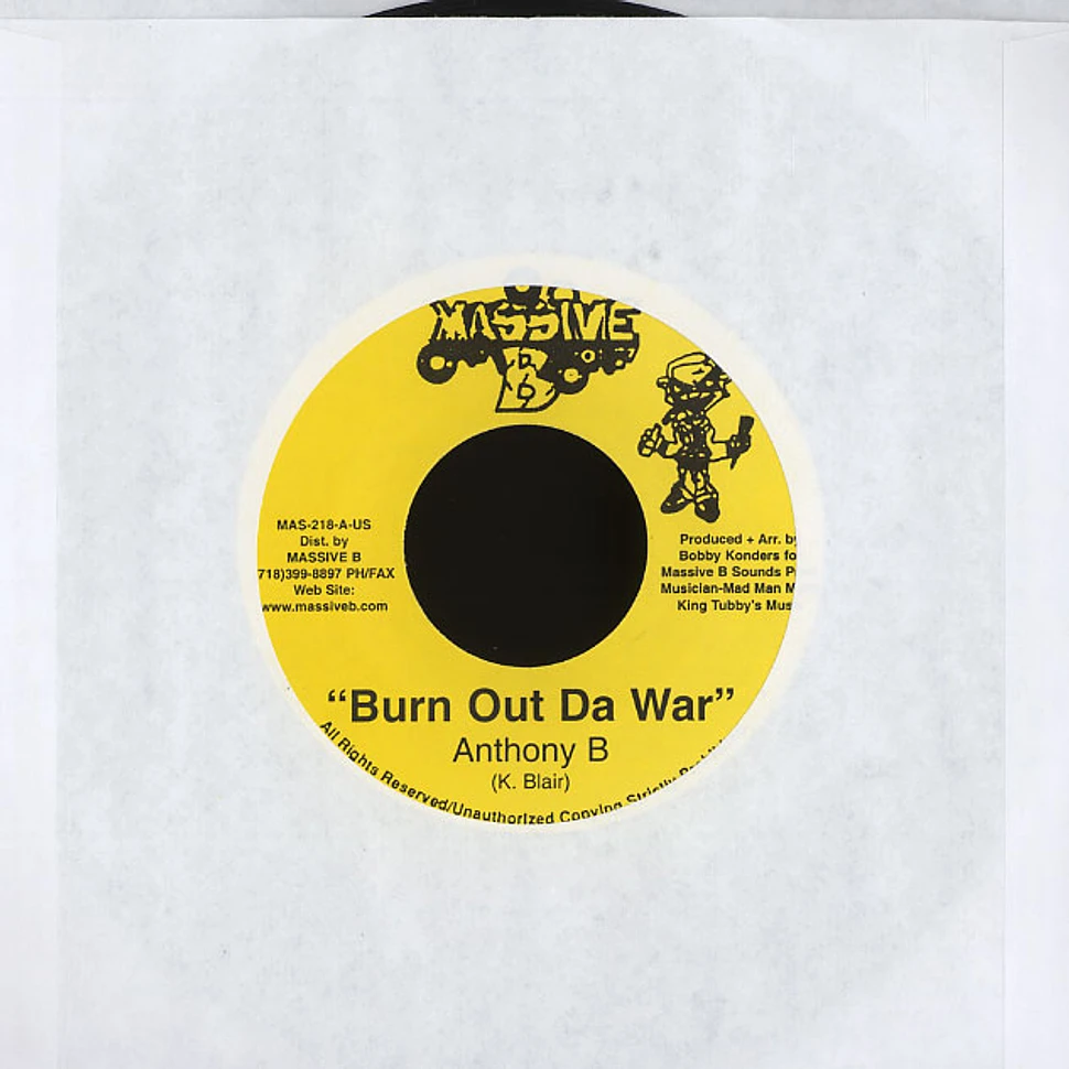 Anthony B / Steve Machet - Burn out da war / see dem