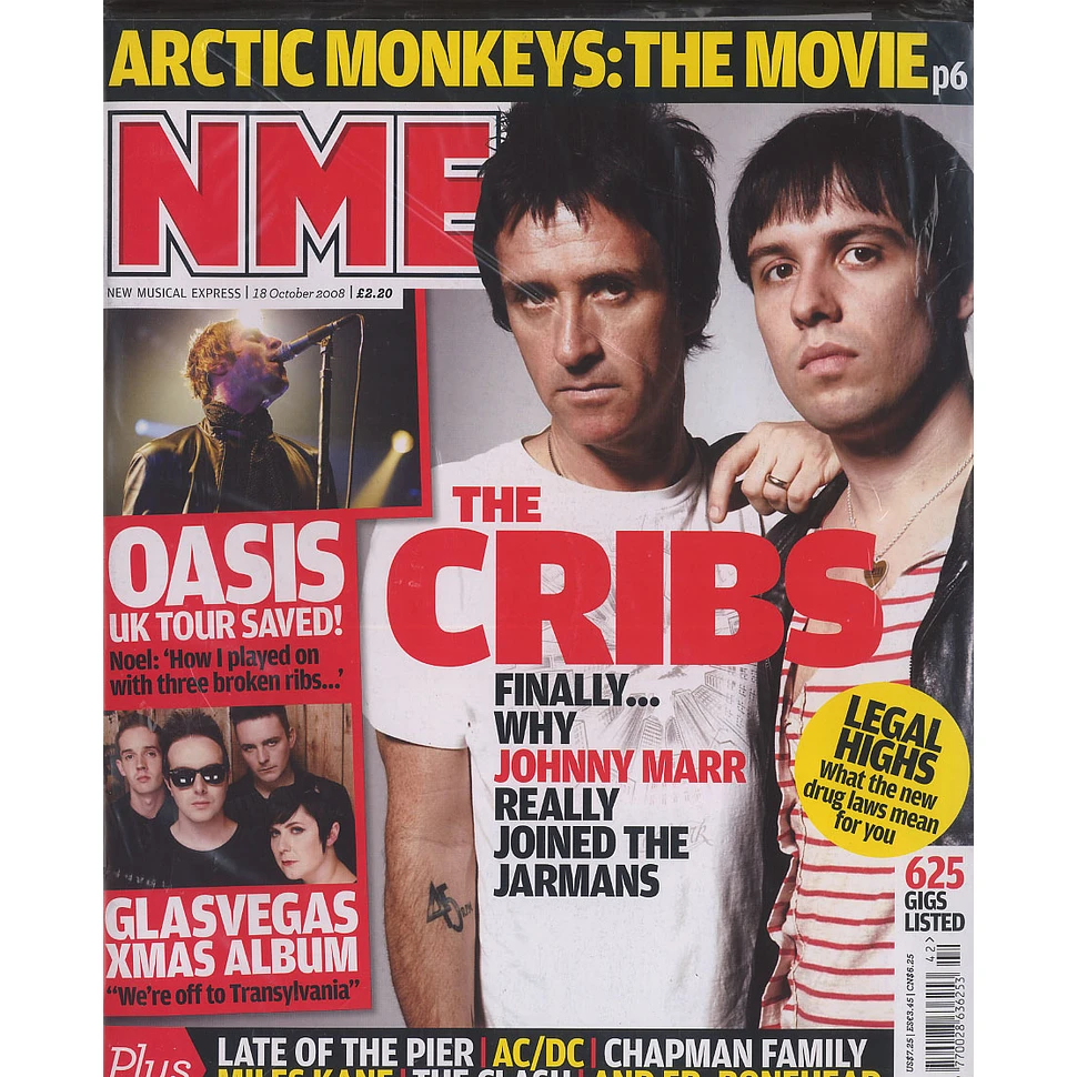 NME Magazine - 2008 - 18 October