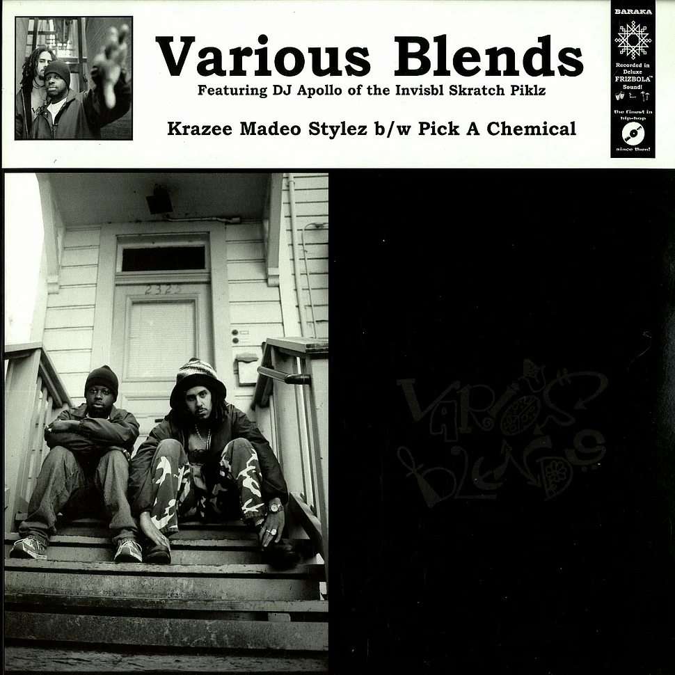 Various Blends - Krazee madeo stylez feat. DJ Apollo of The Invibl Skratch Piklz