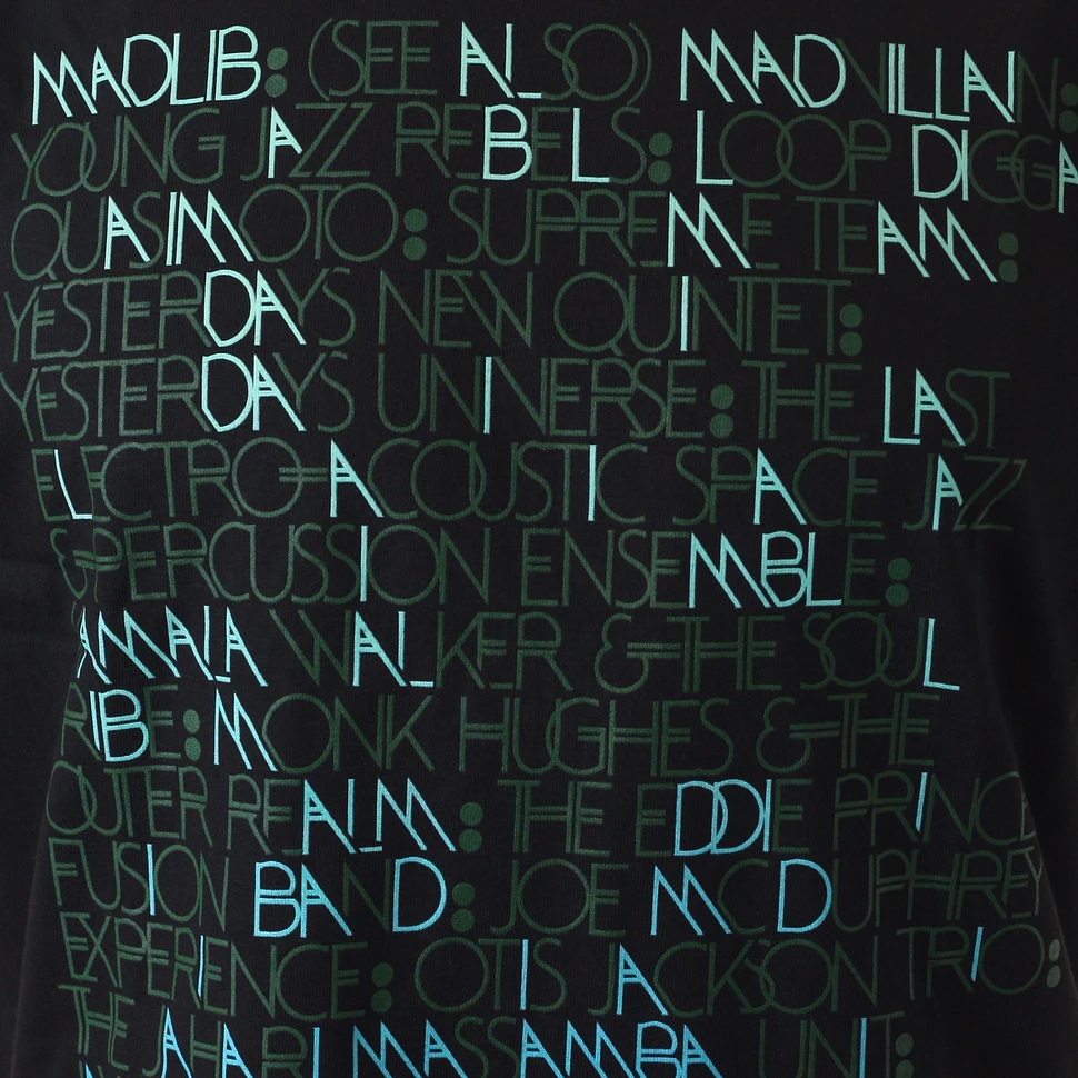 Stones Throw x Brent Rollins - Madlib aliases T-Shirt