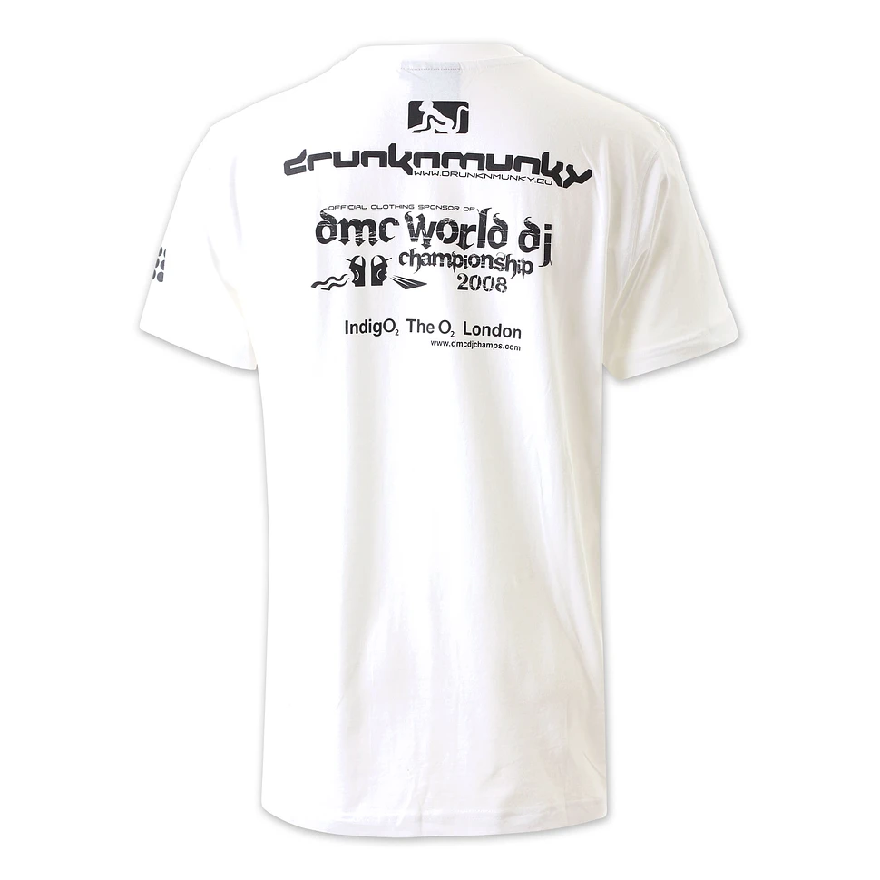 DMC & Drunknmunky - Decks - Official world champs T-Shirt