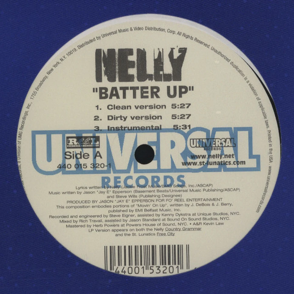 Nelly & St. Lunatiics - Batter up
