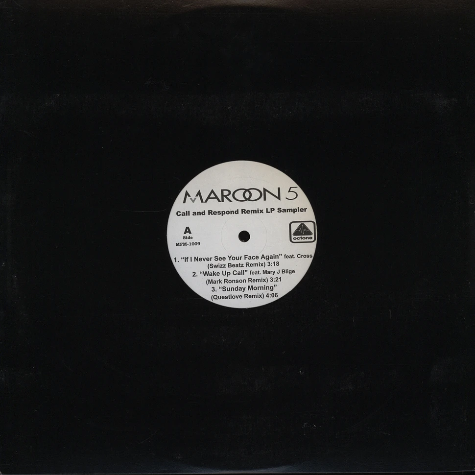Maroon 5 - Call and respond remix LP sampler