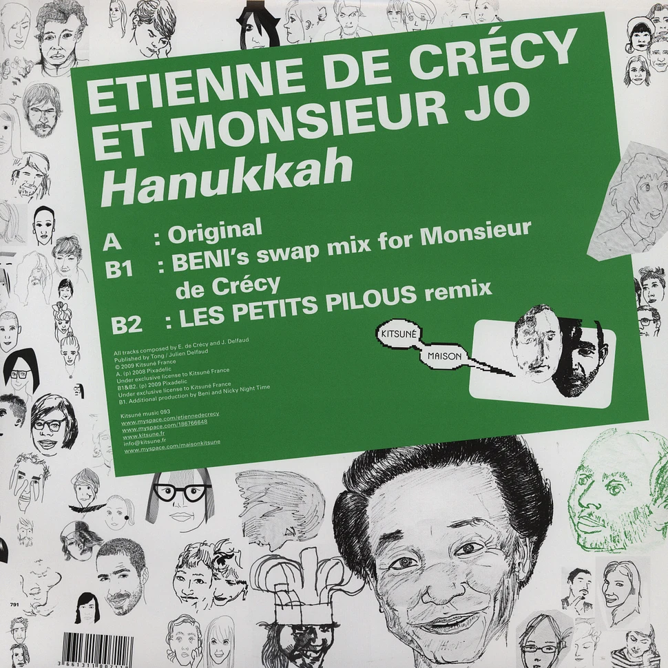 Etienne De Crecy et Monsieur Jo - Hanukkah