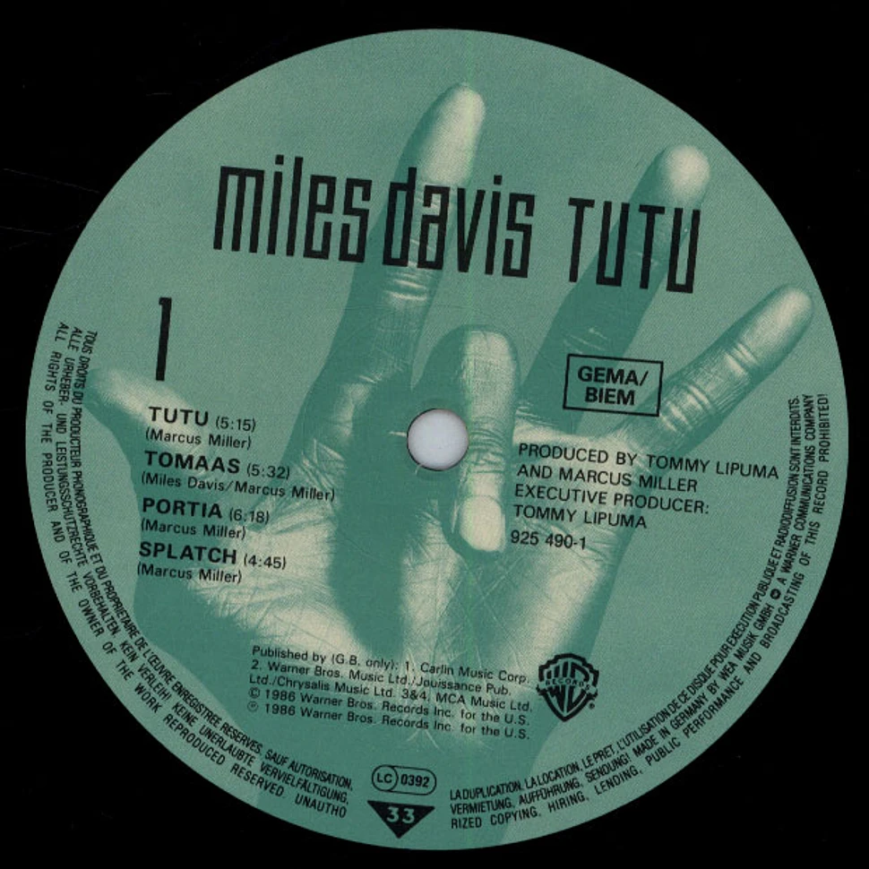 Miles Davis - Tutu