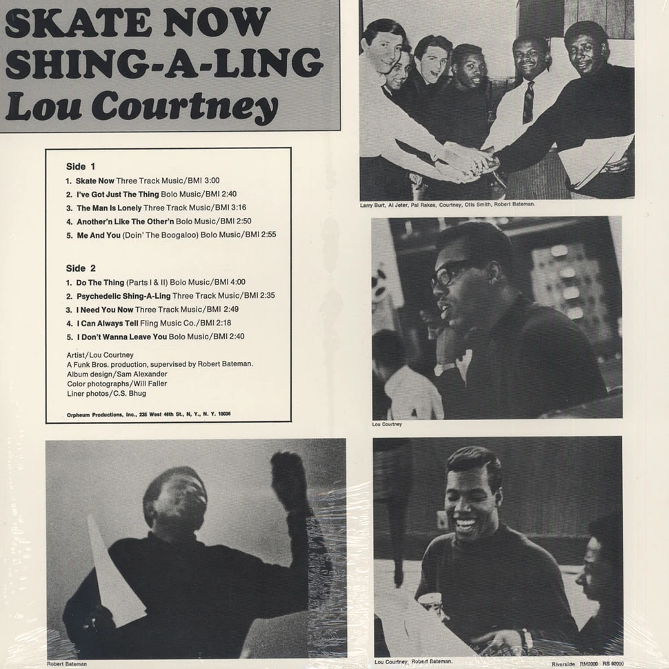 Lou Courtney - Skate now shing-a-ling