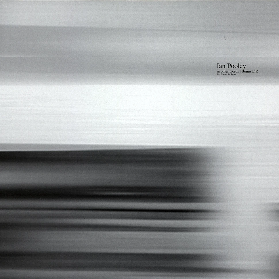 Ian Pooley - In Other Words Bonus EP