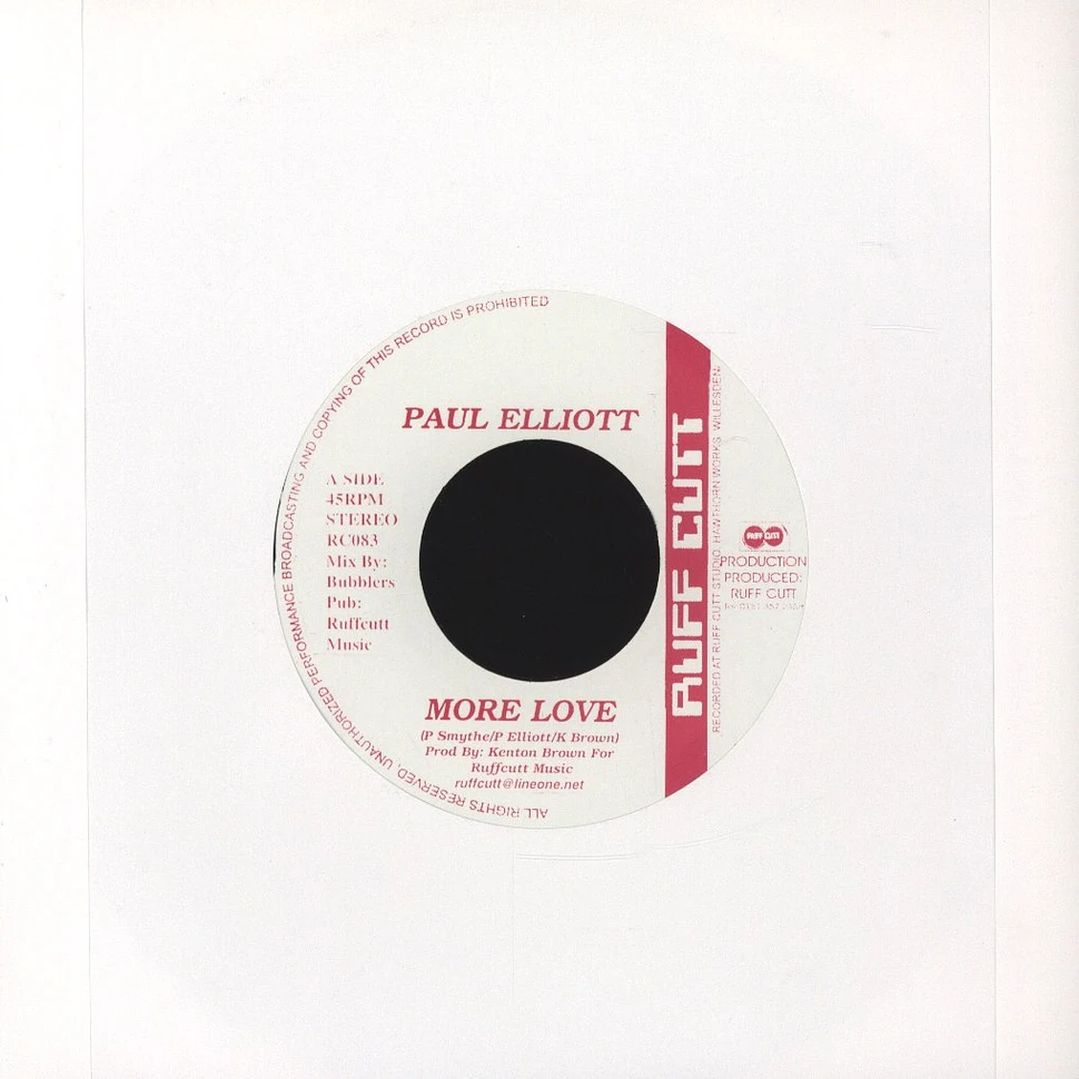 Paul Elliott - More love