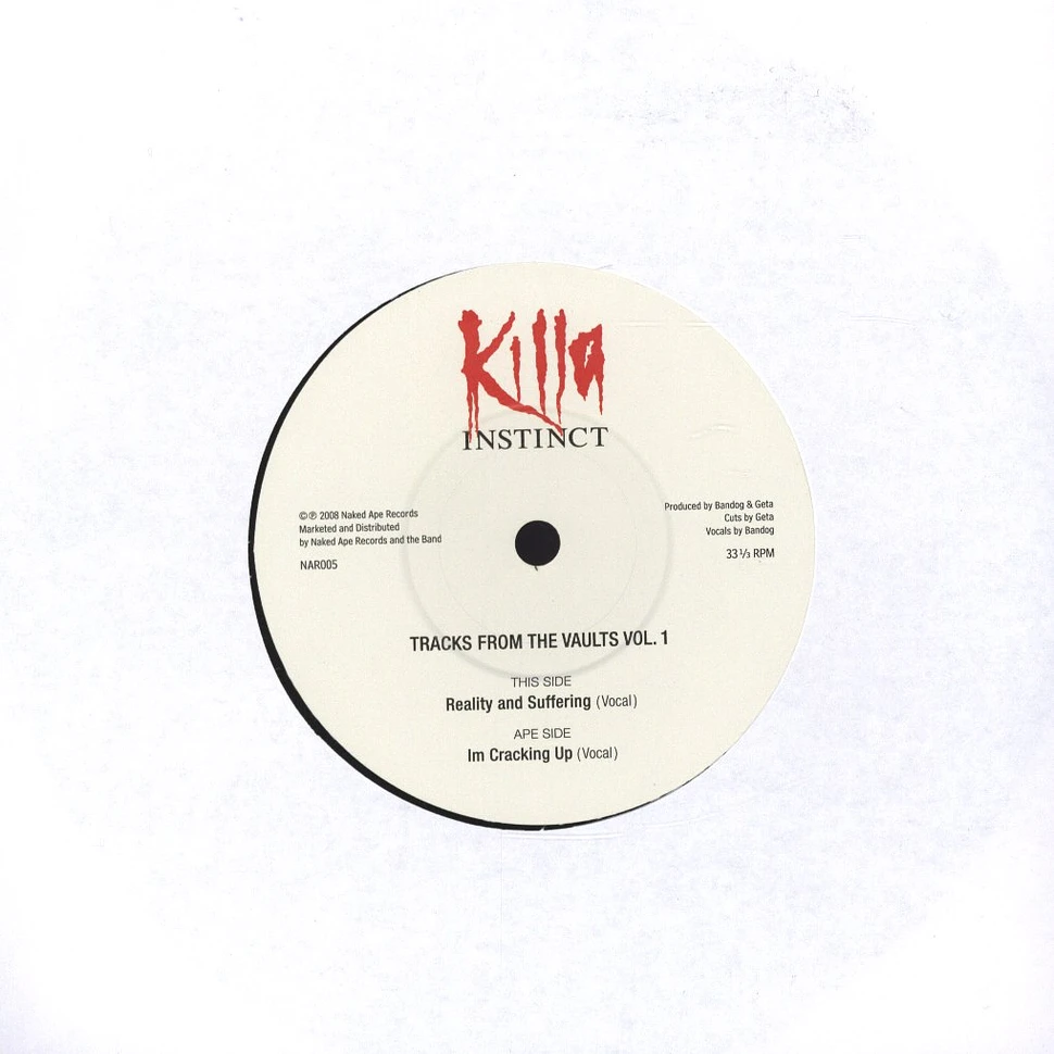 Killa Instinct - Tracks From The Vaults Volume 1