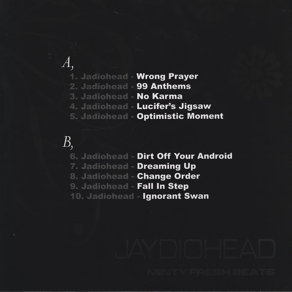 Jay-Z Vs. Radiohead - Jaydiohead Volume 1