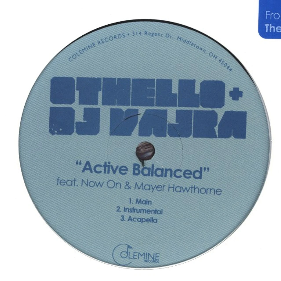 Othello of Lightheaded & DJ Vajra - Active Balanced feat. Mayer Hawthorne