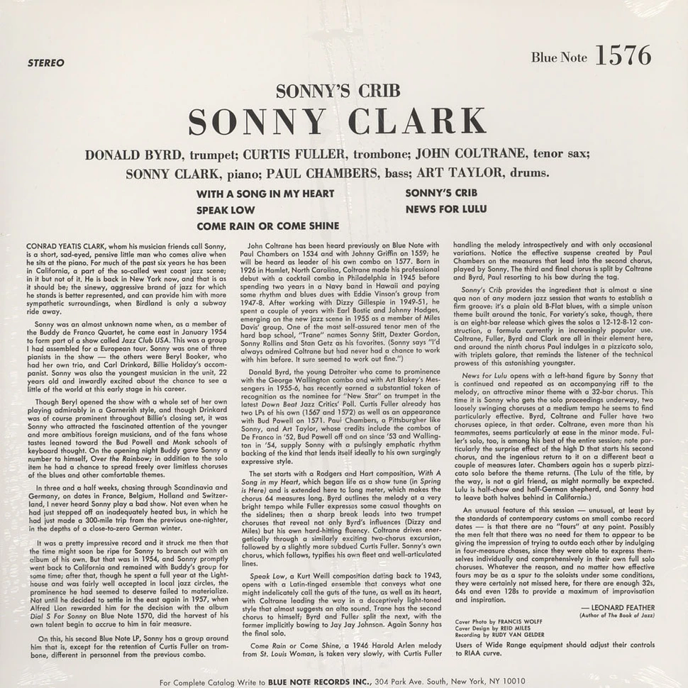 Sonny Clark - Sonnys Crib