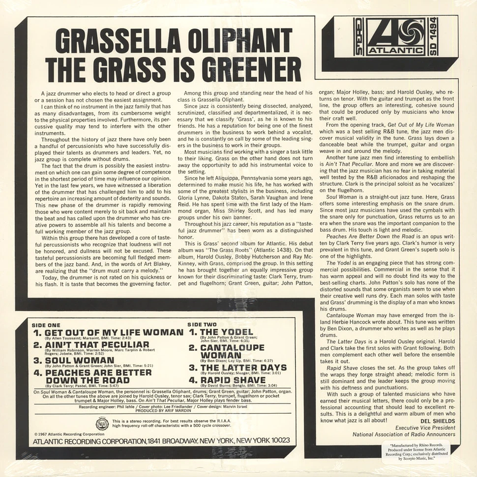Grassella Oliphant - The Grass is Greener