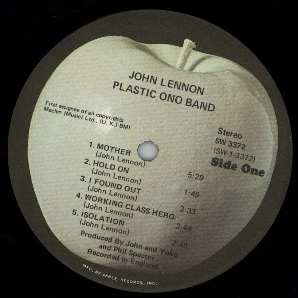 John Lennon & The Plastic Ono Band - John Lennon / Plastic Ono Band