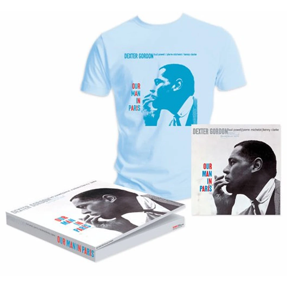 Dexter Gordon - Our Man In Paris T-Shirt & Vinyl Box