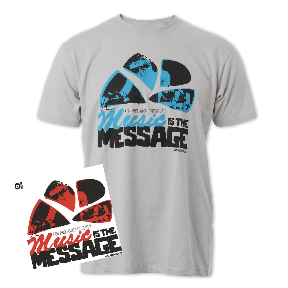 101 Apparel x Kon & Amir - Music Is The Message T-Shirt