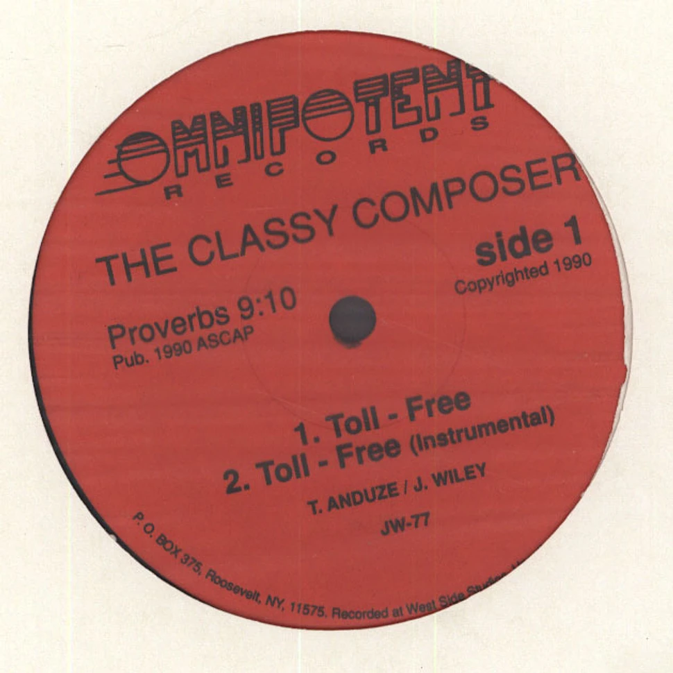 The Classy Composer - Toll - Free