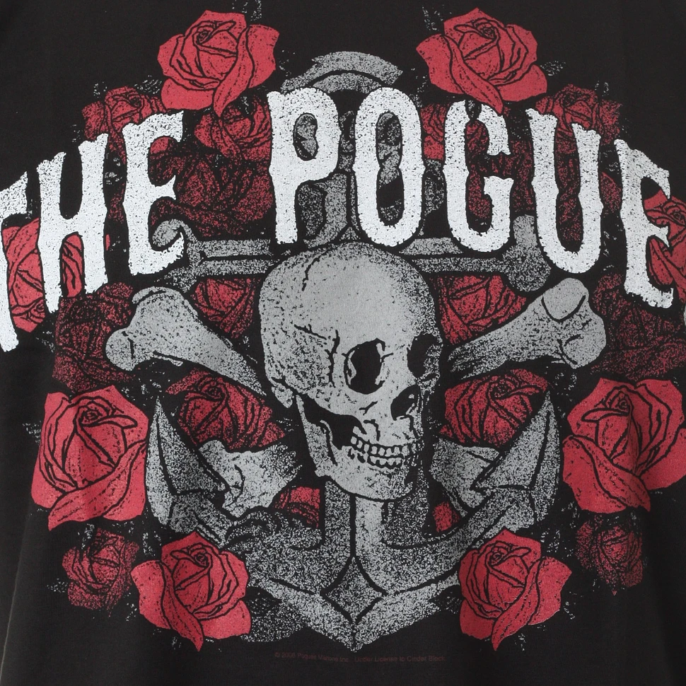 The Pogues - Anchor Roses T-Shirt