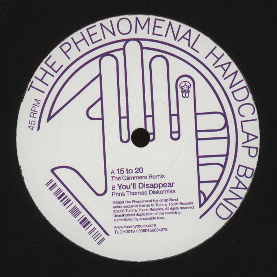 The Phenomenal Handclap Band - 15 To 20 Glimmers Remix