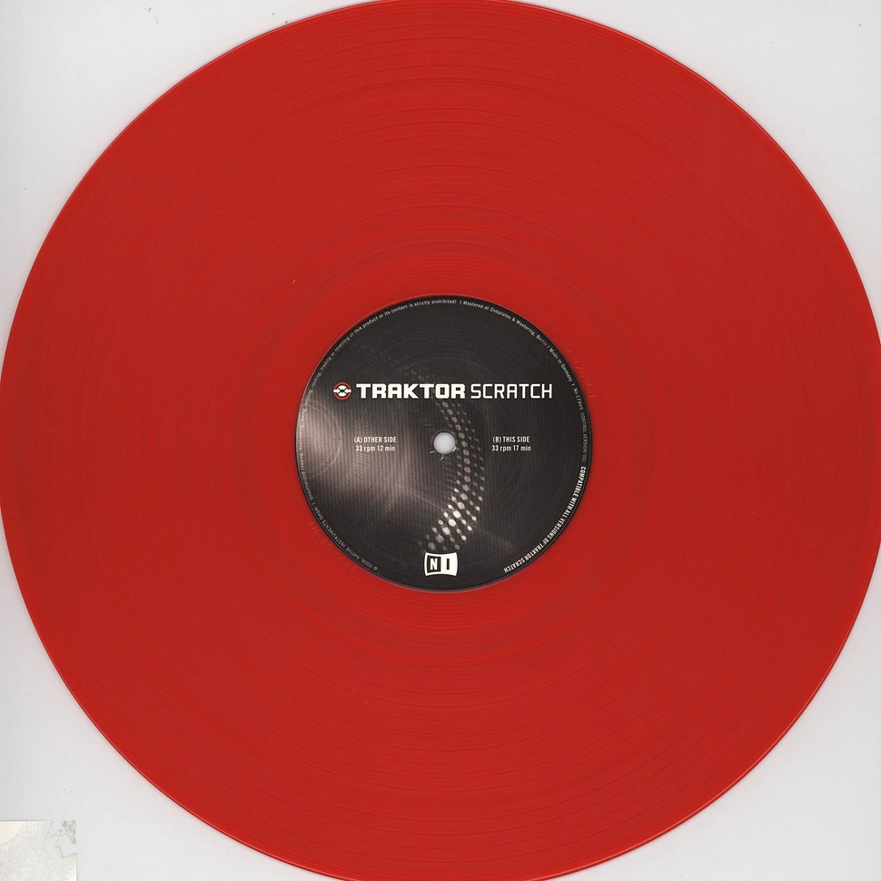 Native Instruments - Traktor Scratch Control Vinyl Red MK1