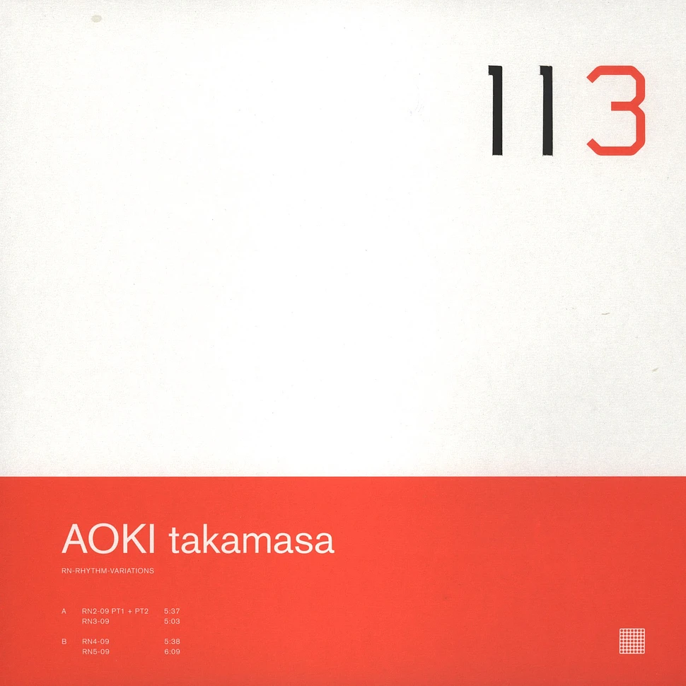 Aoki Takamasa - RN-Rhythm-Variations