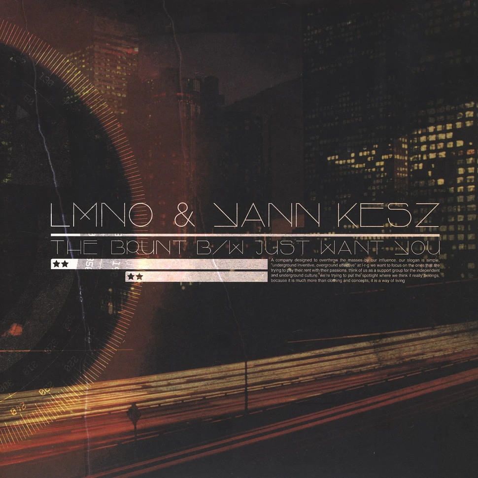 LMNO & Yann Kesz - The Brunt