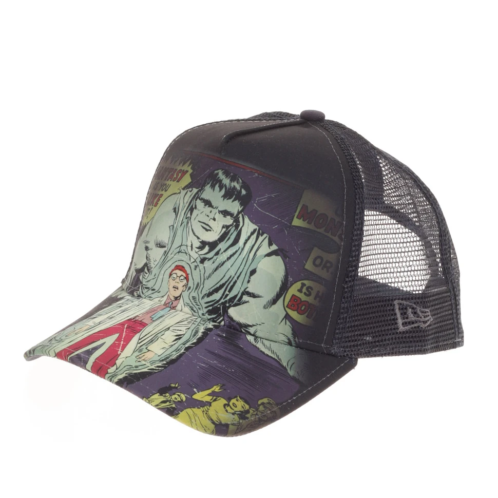 New Era x Marvel - Upfront Hulk Trucker Hat