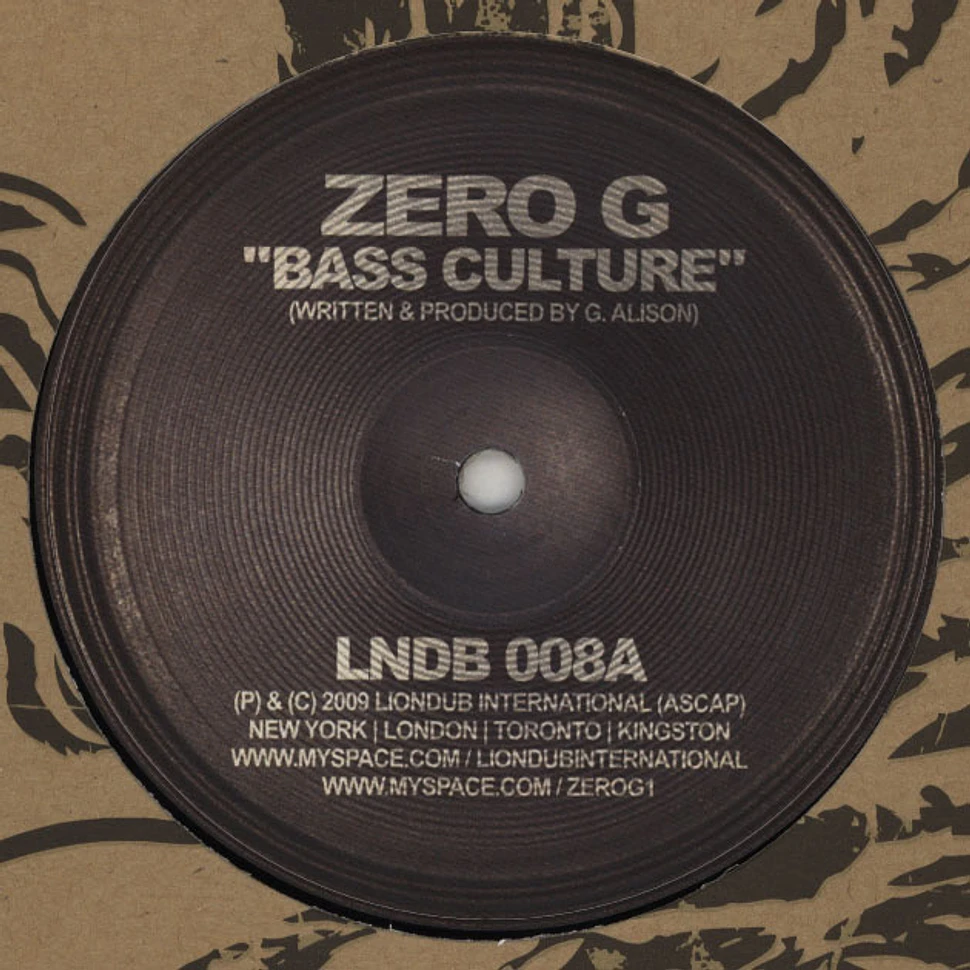Zero G / Marcus Visionary & Satori - Bass Culture / In The