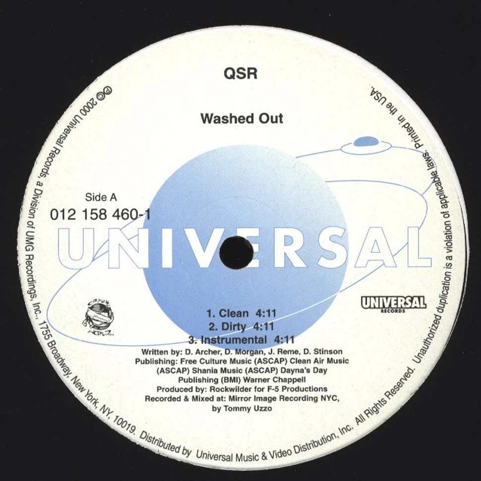 Qsr - Washed out