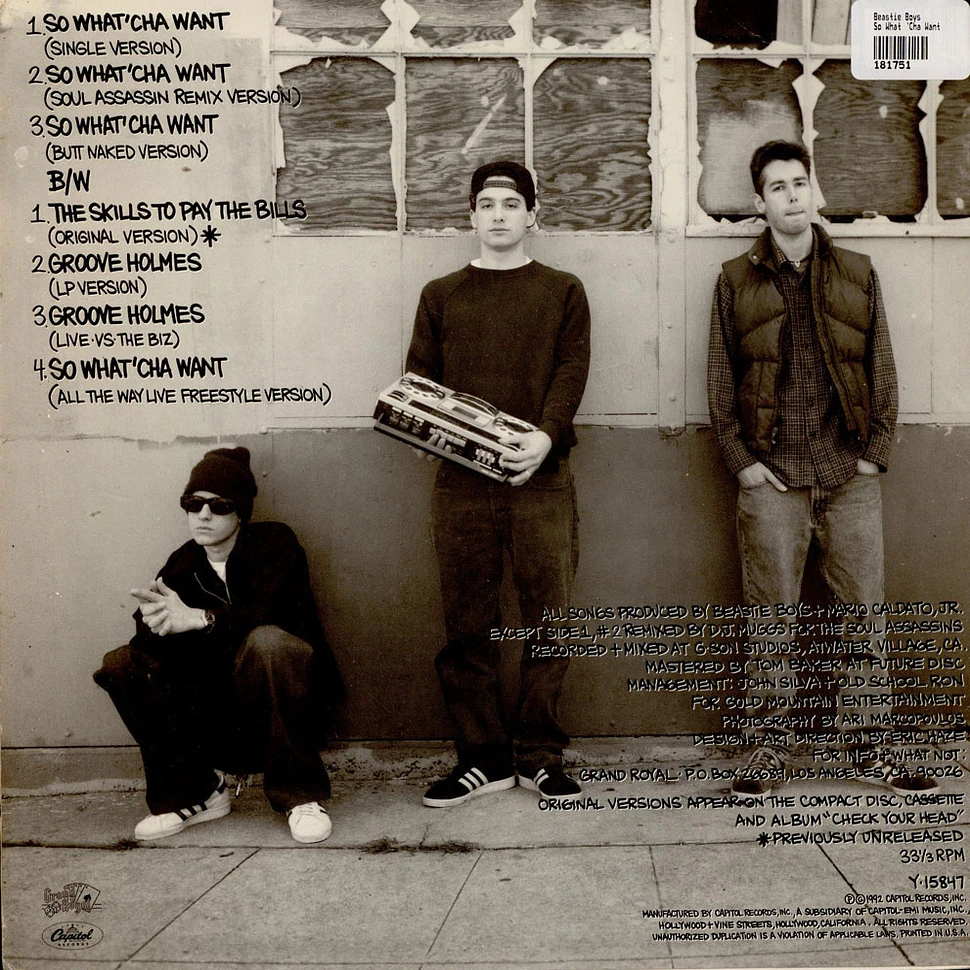 Beastie Boys - So What 'Cha Want