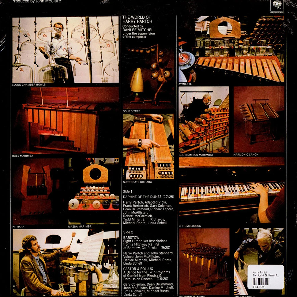 Harry Partch - The World Of Harry Partch