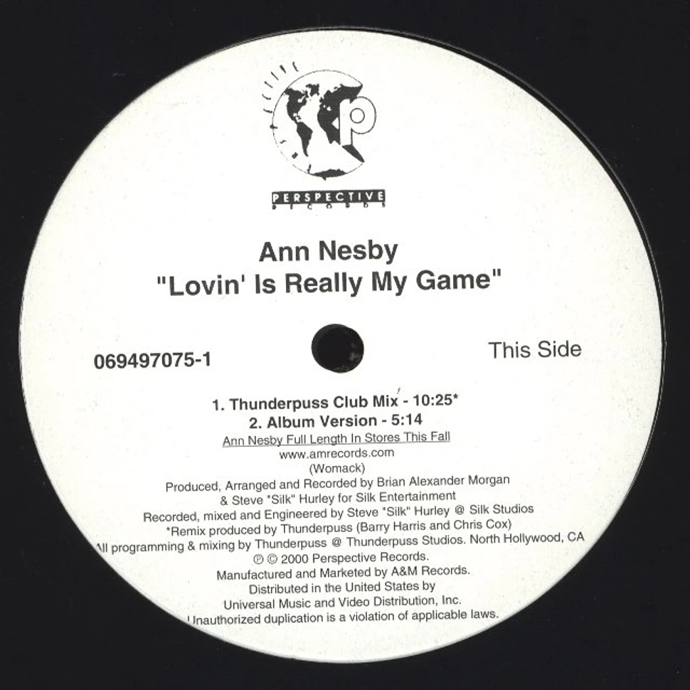 Ann Nesby - Lovin Is Really My Game
